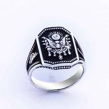 925 sterling Silver the Ottoman State Crested Ring 2024 - buy cheap