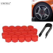 Uxcell 20pcs 17mm Red Plastic Car Wheel Nut Lug Hub Screw Rim Bolt Covers Dust Cap Wheel Nut Bolt Head Cover Cap Protector 2024 - buy cheap