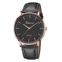 Geneva Luxury Brand Mens Watches Stainless Steel Analog Quartz Ladies Dress Wristwatches Clock Women's Watch montre homme 2024 - buy cheap