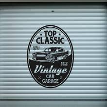 Top Classic Vintage Car Garage Wall Sticker Decal Car Workshop Auto Repair Wall Art Decoration A00963 2024 - buy cheap