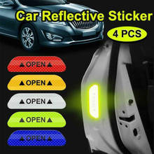 Fluorescent Car Reflective Strips Warning Stickers For Lada Granta Vesta Kalina Priora Niva Xray Largus Opel Astra H G J Zafira 2024 - buy cheap