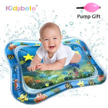 Baby Water Play Mat Tummy Time Toys For Newborns Playmat PVC Toddler Fun Activity Inflatbale Mat Infant Toys Seaworld Carpet 2024 - buy cheap