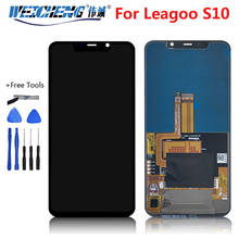Leagoo-tela lcd de 6.21 polegadas para leagoo s10, peças sobressalentes com display touch screen, digitalizador, montagem para leagoo s10 2024 - compre barato