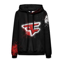 Moletom masculino 3d cs: go-faze clan (coleção preta) 2024 - compre barato