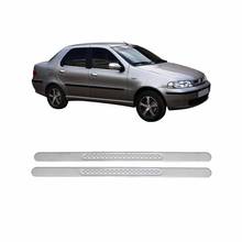 Car Door Sill Protector for Chrome Door Sill Protector for Fiat Albea Sedan 2 Pcs. S.Steel 2002-2012 2024 - buy cheap