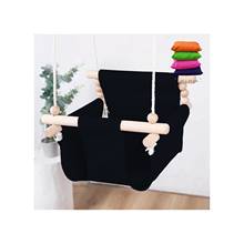 Baby swing chair canvas hanging wooden child baby Rocker toy safety spring outdoor swing chair toy child 2024 - buy cheap