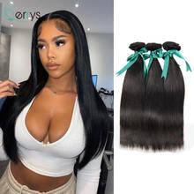 Berryshair Peruvian 100% Human Virgin Hair Straight Bundles Weave Thick Hair Extensions 1/3/4 PCS/Lot 8-26 Inches Free Shipping 2024 - buy cheap