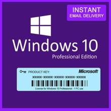 Microsoft Windows 10 PRO Professional Genuine License KEY - Instant Delivery 5 minute 2024 - buy cheap