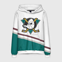 Sudadera para hombre 3D Anaheim Ducks Selanne 2024 - compra barato