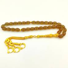 Rosary with Gold Plated 925 Sterling Silver Tassel Zultanite Stone 2024 - buy cheap