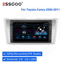 ESSGOO Android 10 Atuoradio Stereo 2 din For Toyota Camry 2006-2011 Car Radio 2din Bluetooth Multimedia Player GPS Navigation 2024 - buy cheap