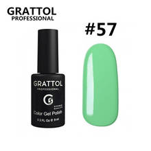 GRATTOL Professional #57 Olive Green Gellak UV Polish Gel 9ml Base Top Lacquer UV LED Soak Off Nail Art Gel 2024 - buy cheap