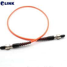 ELINK-cable de parche de fibra de metal, 5M, SMA-SMA, FC ST, MM SX 62,5/125um 50/2,0mm 125um 3,0mm, multimodo 2024 - compra barato