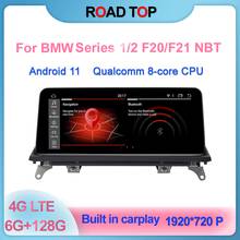 6+128G 10.25" Qualcomm Android 11 Stereo Head Unit for BMW 1,2 Series F20/F21/F23 NBT 2011-2016 with CarPlay Auto GPS Navigation 2024 - buy cheap