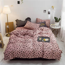 Conjunto de cama 100% algodão com fronha, capa de edredom, 220x240, nórdico, floral, xadrez, casal, completo, sem lençol 2024 - compre barato