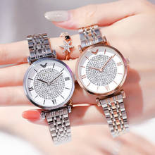 Nektom relógio de pulso feminino impermeável, relógio de quartzo estrelado céu, relógios de marca de luxo 2020 para mulheres na moda 2024 - compre barato