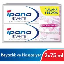 Ipana 3 Dimensional Whiteness Therapy Precision Whiteness Toothpaste 1 Area 1 Free Package (75 ml + 75 ml) 2024 - buy cheap