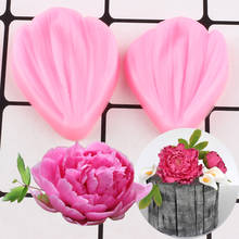 Flower Pro Peony Leaves Mould Fondant Cakes Decor Tool Silicone Molds Sugarcrafts Chocolate Baking Tools For Cakes Gumpaste Form 2024 - buy cheap