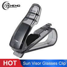Vehemo Sun Visor Auto Sunglasses Clip Car Sunglasses Clip Card Holder for Vehicle Car Glasses Clip Smart Storage Eyeglass 2024 - buy cheap