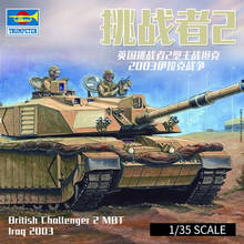 1:35 Scale Tank Model British Challenger 2 MBT (OP.Telic )Iraq 2003 Tank Model Building Kits Free Shipping 00323 2024 - buy cheap