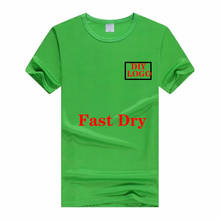 Free Custom Logo Printed Personalized Men Women T Shirts Customized Text Photo Printing DIY AD Team Couple Fast Dry T shirt 2024 - buy cheap