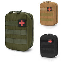 Kit de primeros auxilios médico táctico, bolsa Molle, cubierta EMT médica, paquete militar de emergencia al aire libre, viaje, caza 2024 - compra barato