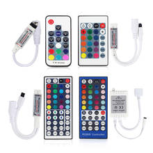 LED Strip Controller DC12V LED RGB Controler LED Lights Controller Remote Dimmer For RGB RGBW 3528 2835 5050 5730 LED Strip 2024 - buy cheap
