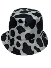2022 fashion cow pattern fisherman hat Women Men Hip Hop cap sun protection unisex Panama bucket hat top accessory bermuda 2024 - buy cheap