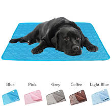 Summer Dog Bed Mat Washable Cooling Mat for Dogs Cats Kennel Mat Breathable Pet Cushion Sleep Mats Cooling Mats Dog Bed 2024 - buy cheap