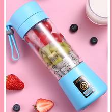 Portable Size USB Electric Fruit Juicer Handheld Smoothie Maker Blender Stirring Rechargeable Mini Portable Juice Cup Water 2024 - купить недорого
