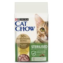 Сухой корм Purina Cat Chow для стерилизованных кошек и кастрированных котов домашняя птица, 12 кг. 2024 - купить недорого