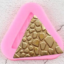 Alligator Crocodile Silicone Molds Fondant Cake Decorating Tools Triangle Jewelry Epoxy Resin Mold Candy Clay Chocolate Moulds 2024 - buy cheap