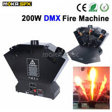 DMX Three Heads Flame Projectors Stage Effect Fire Machine for Stage Show Effect DMX Flame Machine Spray 3m Special Effect Show 2024 - buy cheap