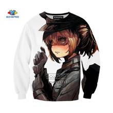 Anime Tanya von Degurechaff Yojo Senki 3D Print Men Women Sweatshirt Hoodie Casual Sweatshirts Long Sleeve Streetwear Sportswear 2024 - buy cheap