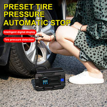 Portable Car Air Compressor DC 12V LED Digital Tire Inflator Auto Air Pump For Truck Automobile Motorcycle Bike Accessories 2024 - buy cheap