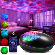Colorful LED Starry Sky Projector Rotating Galaxy Light LED Projection Night Light Bluetooth Music Bedroom Decoration Light 2024 - buy cheap