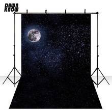 Dawnknow noite céu vinil fotografia fundo lua para crianças photocall backdrops para crianças photo studio personalizar s2012 2024 - compre barato