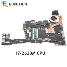 NOKOTION Laptop Motherboard for Lenovo Thinkpad Tablet X220 X220T I7-2620M CPU QM67 GMA HD3000 DDR3 04Y1810 MAIN BOARD 2024 - buy cheap