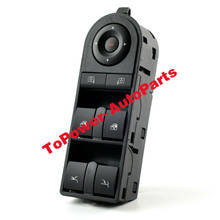 Botón de interruptor de Control maestro de ventana eléctrica 93162636 para Opell Vauxhall Tigra Twintop 2004-2009 93162973 93164498 2024 - compra barato