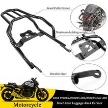 Rear Luggage Rack For 2018 2019 Kawasaki Z900RS ABS Cafe Top Carrier Case Passenger Seat Mount Fender Support Z900 RS Black 2024 - compre barato