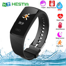 Smart Band Blood Pressure 1.14'' Screen Fitness Tracker Watch Heart Rate Fitness Bracelet Waterproof Music Control For Men Women 2024 - buy cheap