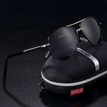 BARCUR винтажные Поляризованные солнцезащитные очки для мужчин модные мужские солнцезащитные очки для путешествий 2024 - купить недорого