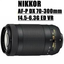 New Nikon 70-300 lens AF-P DX 70-300mm f/4.5-6.3G ED VR Lens for Nikon D5600 D5500 D3500 D3200 2024 - buy cheap