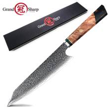 Chef Knife VG10 Damascus Steel Japanese Kitchen Knives 67 layers Stainless Steel Sushi  Cooking Tool Slicing Cleaver Knife NEW 2024 - buy cheap