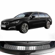 Защита заднего бампера для Peugeot 508 SW 2010-2014 2024 - купить недорого