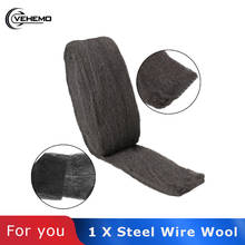 Steel Wire Wool Grade 0000 3.3m  For Polishing Cleaning Removing Remover 2017 New Car Styling 2024 - buy cheap