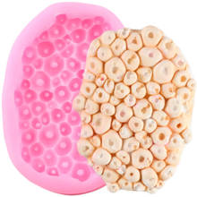 Bubble Foam Silicone Molds DIY Sea Coral Cupcake Topper Fondant Cake Decorating Tools Cookie Candy Polymer Clay Chocolate Moulds 2024 - buy cheap