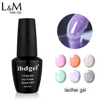 12 Pcs Leather Gel ibdgel Brand Leather Gel polish Beauty Color Nail Set Good Quality Factory Wholesale Perfect Nail 2024 - buy cheap