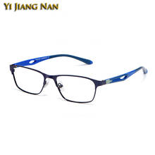 Спортивные TR90 дужки мужские очки по рецепту оптические очки оправа сплав очки дизайнерские очки Женские оправы 2024 - купить недорого