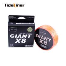 Tideliner PE fishing line 8 strands super Strong braided fishing line 500m Braided Wire 100lb Technology Multifilament PE Line 2024 - buy cheap